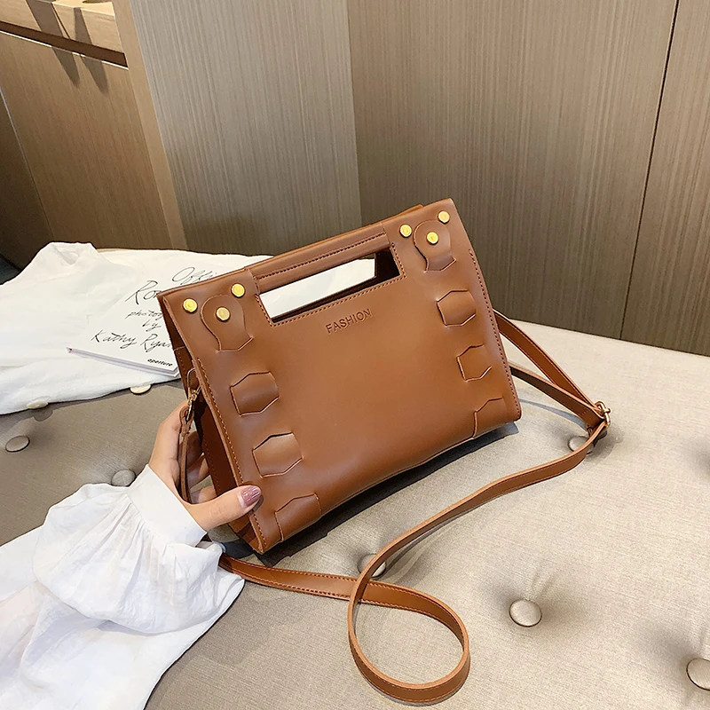 

New Fashion High Quality brand crossbody bag Retro Shoulder Bags Woman Famous Brand Luxury Handbags Designer Totes bags brown