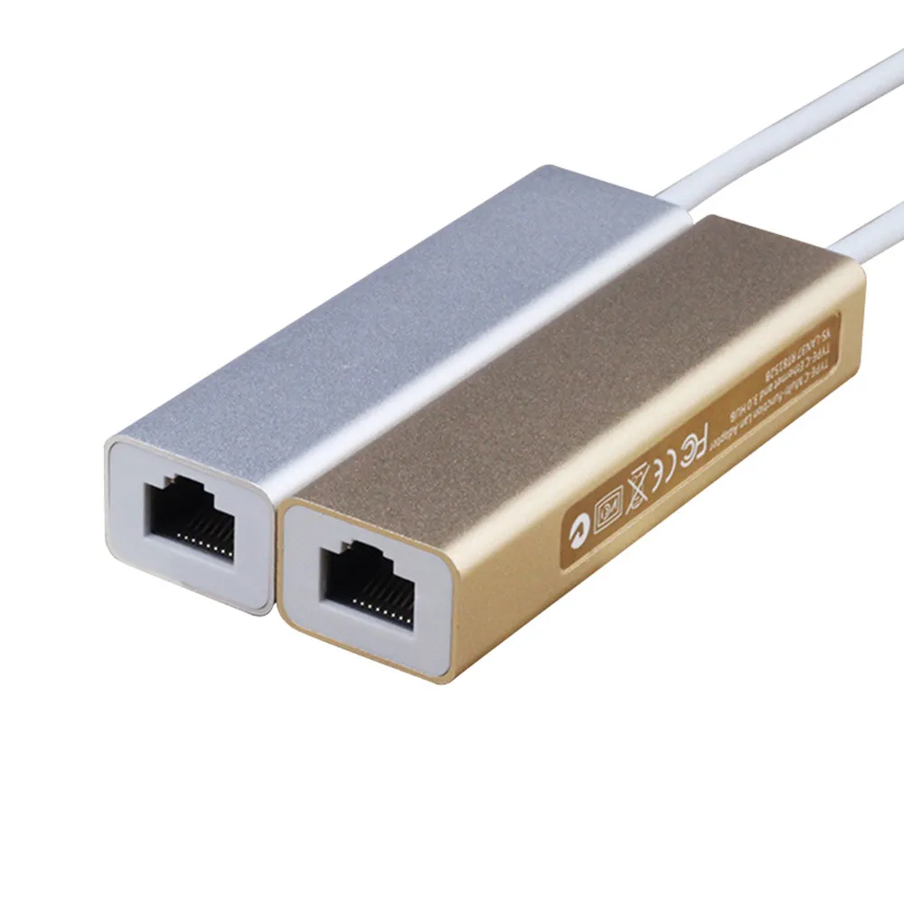 Адаптер USB C RJ45 для сетевого разъема 3 0 MacBook Samsung ноутбука Huawei P20 Pro адаптер