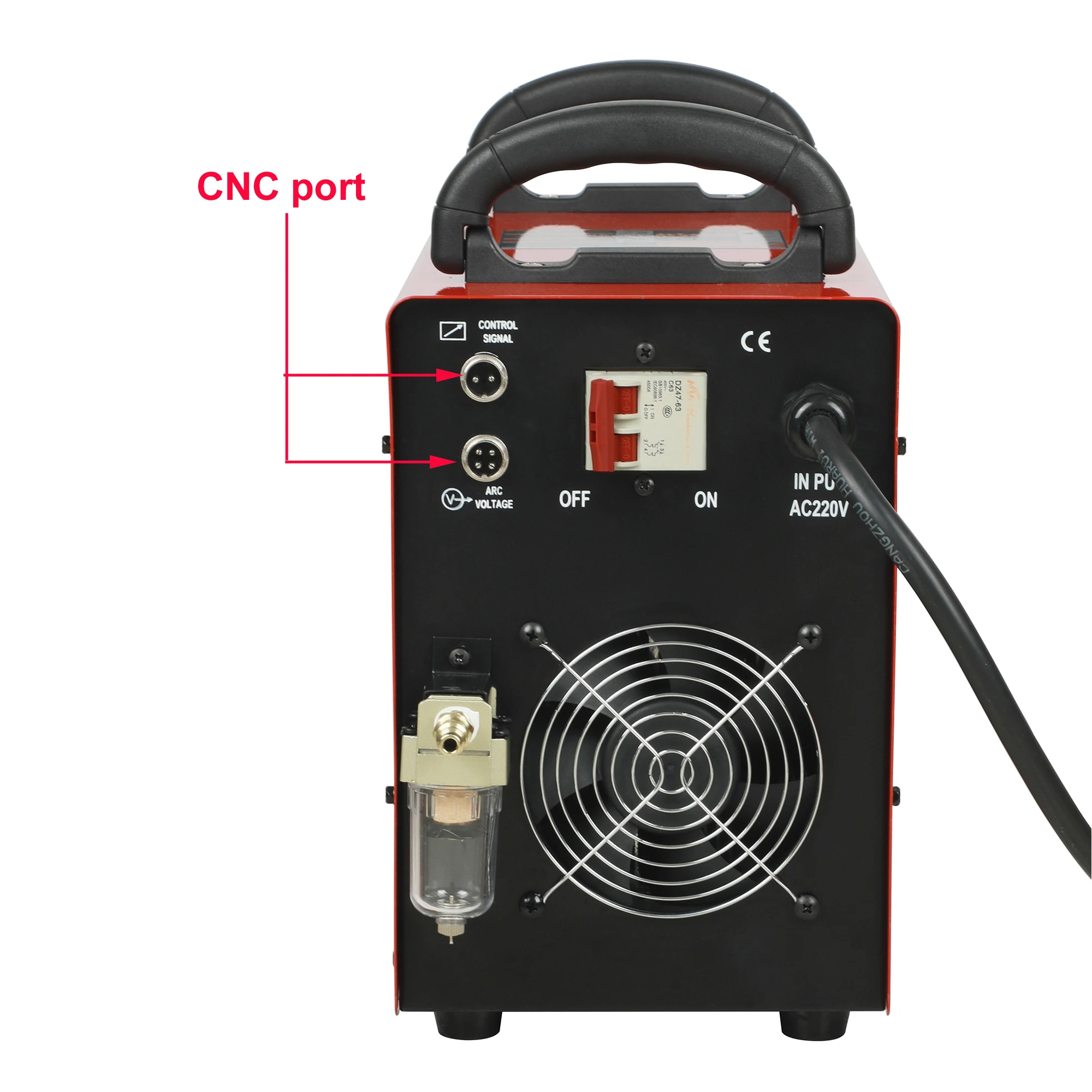 US $664.05 CUT60i HC6000 220V Blow Back NonHF Pilot Arc Portable Single Phase Inverter Digital Display CNC Plasma Cutter