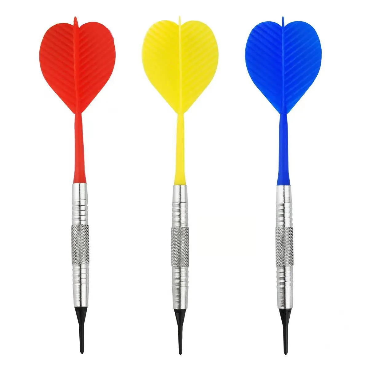 6 Pieces/ Lot Soft Tip Dart Set For Electronic Dartboard With 30pcs Extra POM Dart Tip Dart Set Electronic Dartboard Game 10pcs thick translucent dart flights tails feather accessories for dartboard games leaves