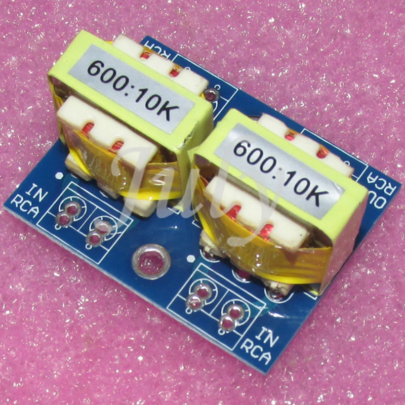 E19 Permalloy 600 10k Audio Signal Boost Isolation Transformer, 4