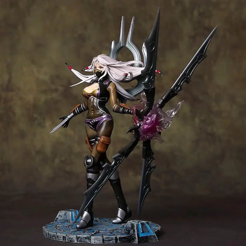 League Of Legends Blade Irelia Mei Handmade Model Ornaments Doll Pvc Action Map Collection Toy