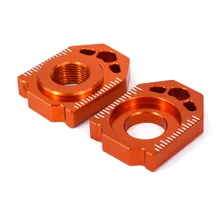 Axle-Block Rear-Chain Adjuster Motorcycle KTM CNC for SX XC EXCF Xcfw-125/200-250-300/350/..