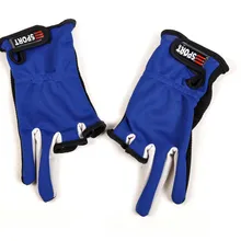 Перчатки Dew Five 5 Finger перчатки Dew 3 однослойные рыболовные перчатки с тремя пальцами противоскользящие перчатки для защиты от солнца рыболовные снасти