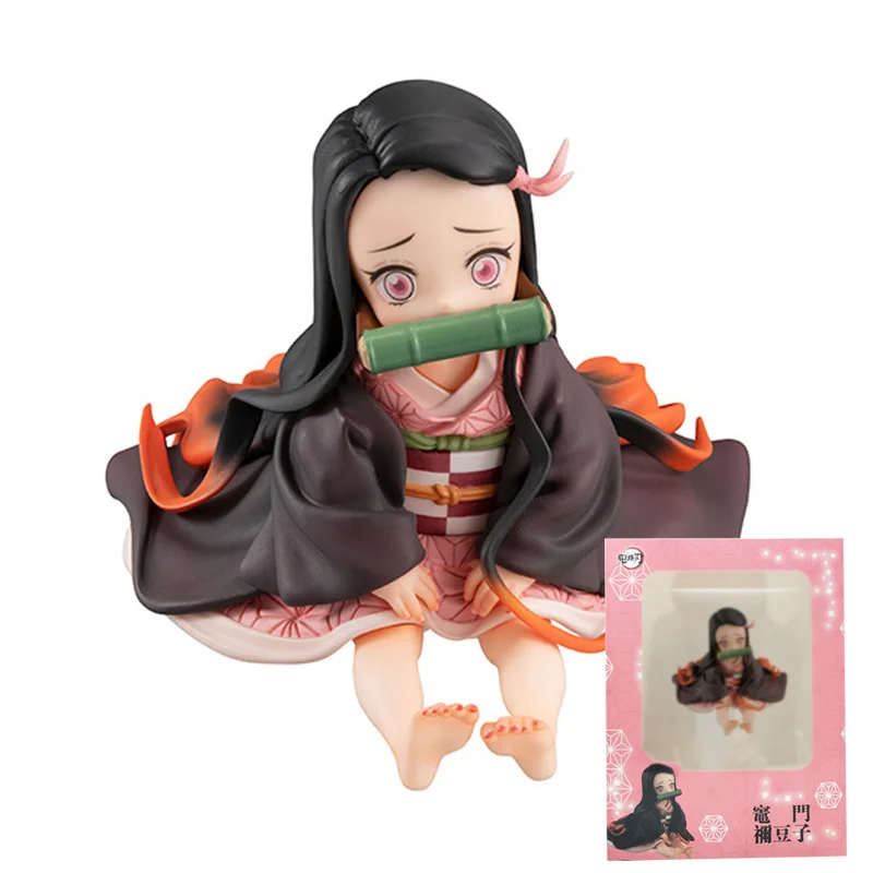Демон убийца Kimetsu без Yaiba камадо Nezuko Рисунок Модель игрушки Аниме фигурки милых