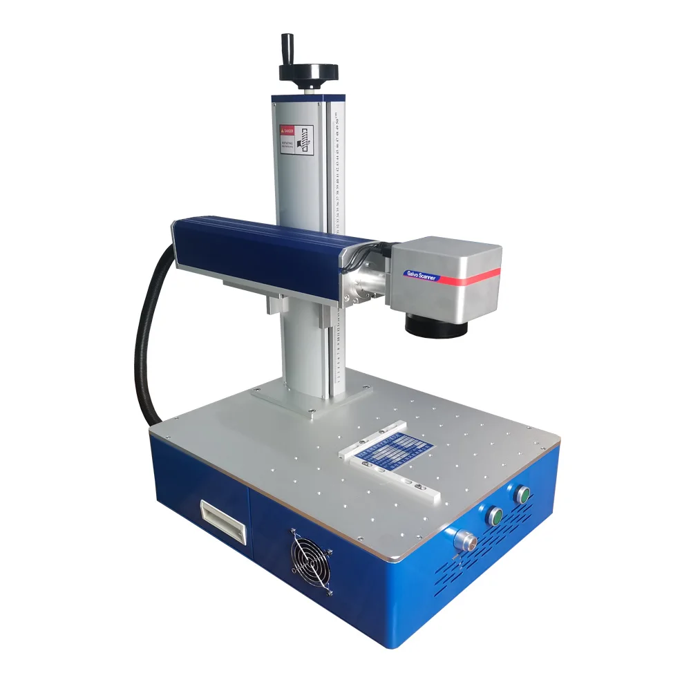 

Mini Portable 20W 30W 50W Optical Fiber Laser Marking Engraving Machine Metal Engraving Laser