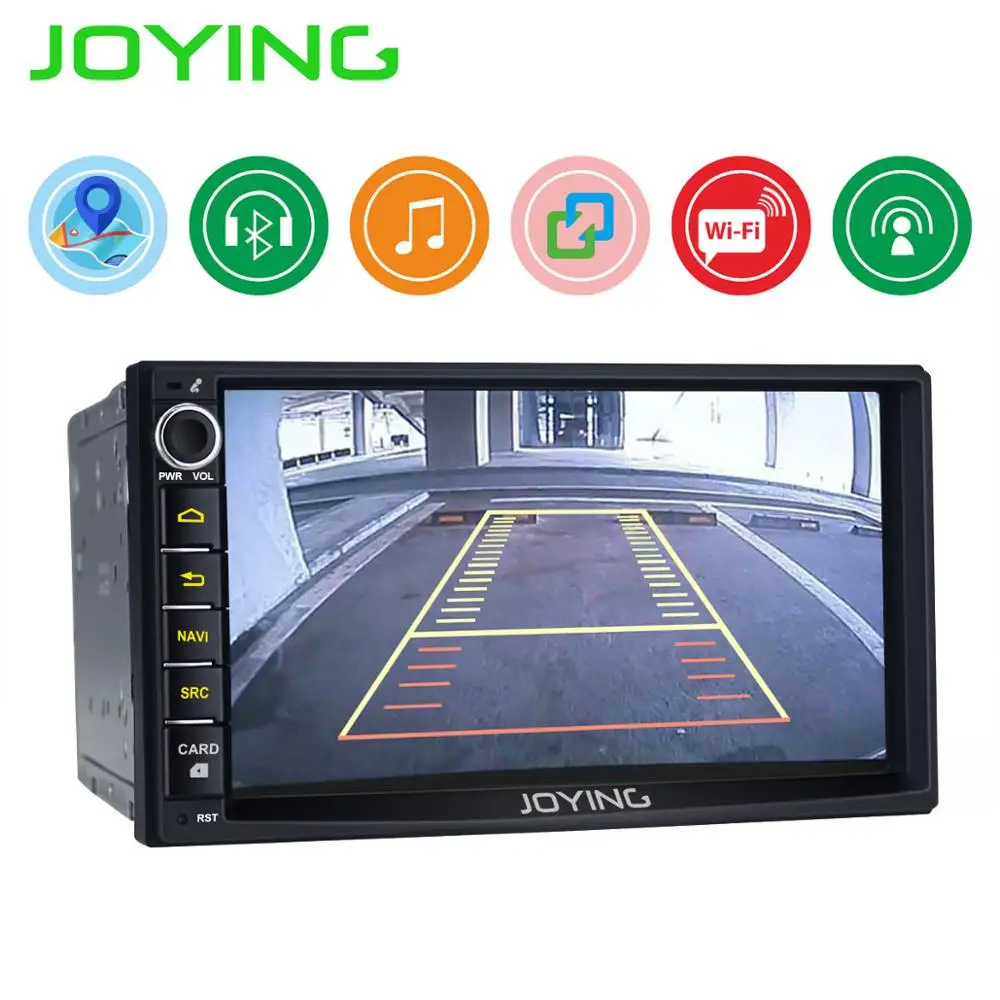 Cheap JOYING 7" Android 8.1 Car Radio Stereo Double 2 Din Universal Head Unit Multimedia NO DVD GPS Player Built In DSP Mirror Link 2