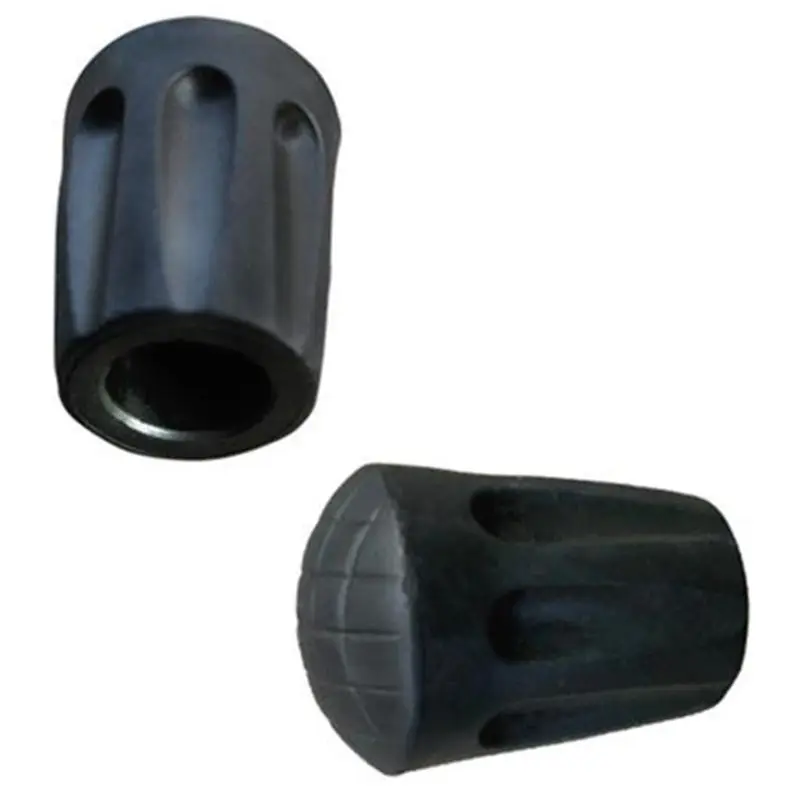

2pcs Rubber Tip End Cap Hammers Hiking Stick Trekking Pole