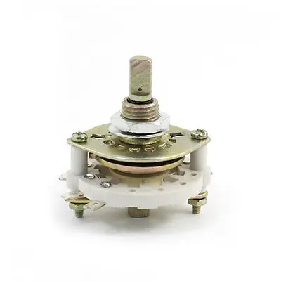 

6mm D Shaft 1P7T 1 Pole 7 Position Band Channel Rotary Switch Selector