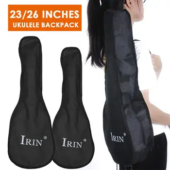 

Soft Oxford Cloth Black Musical Accessary Gift Small Guitar Bag Ukulele Case Portable Concert Ukulele Shoulder Bag Protector