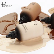 DHL Pudaier Professional Face Foundation Makeup Full Coverage Liquid Matte Foundation Cream Base Face Concealer Cosmetic dermacol brand high quality concealer liquid foundation cover freckles acne marks waterproof professional primer cosmetic makeup