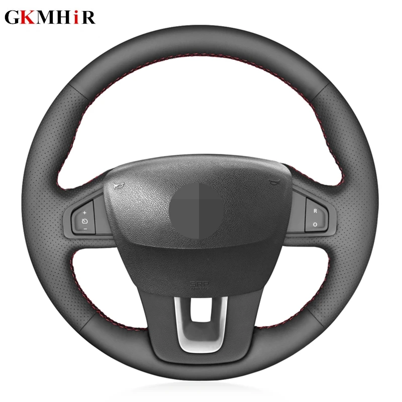 Чехол на руль из искусственной кожи для Renault Samsung SM5 2009-2018 Laguna 2008-2015 Latitude 2010-2015 |