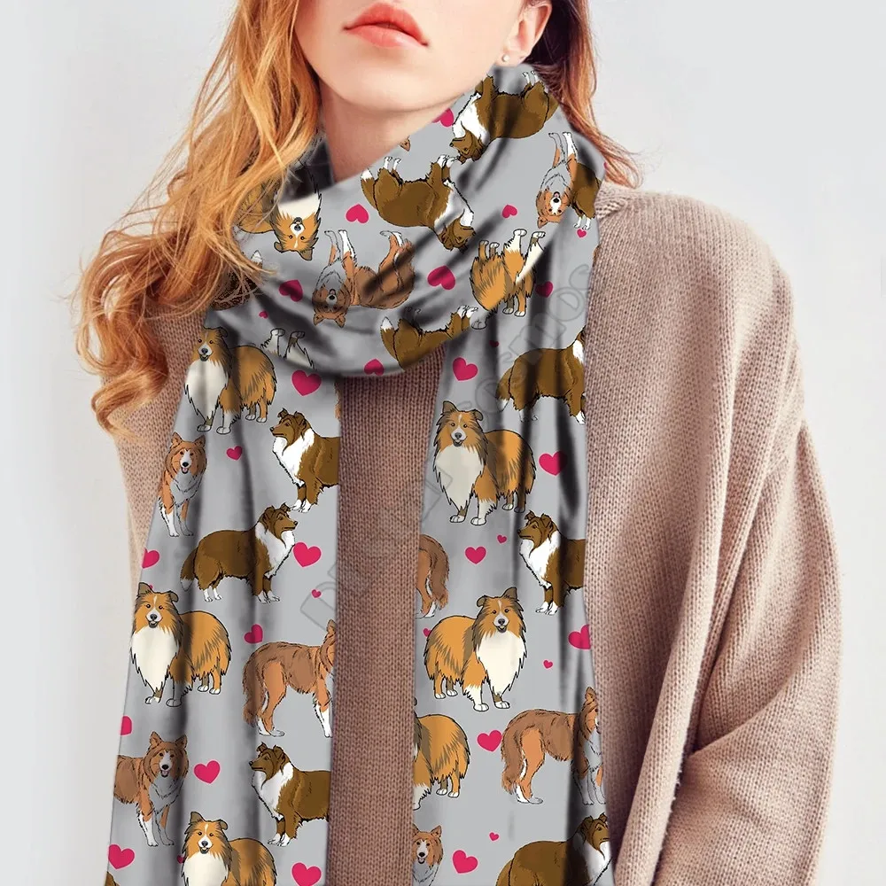 Рисунок 3 - Милый Ротвейлер шарф 3D печать