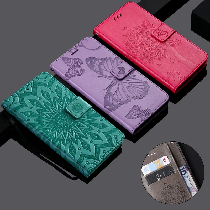 Кожаный чехол для Huawei Y6 Y7 Pro 2019 Prime PU флип портативный кошелек телефона