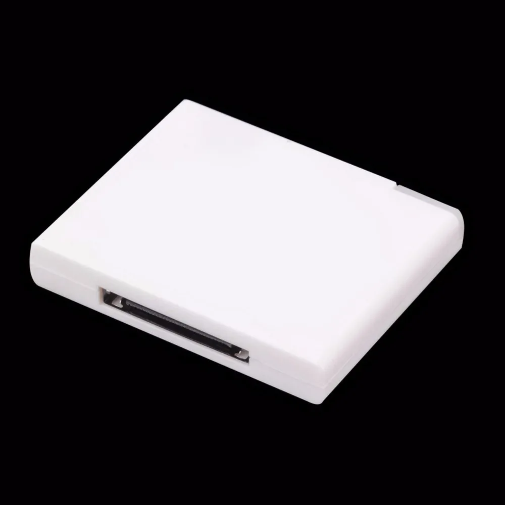 Bluetooth V2.0 A2DP музыкальный приемник адаптер для iPod для iPhone Bluetooth музыкальный приемник 30 Pin док-станция динамик док-станции