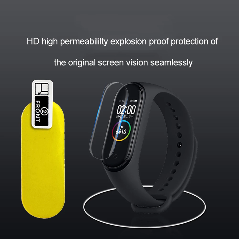 3 шт Защитная мягкая ТПУ Гидрогелевая пленка для Xiaomi mi Band 4 3 Pro mi Band 4 браслет защитная пленка HD Explosion
