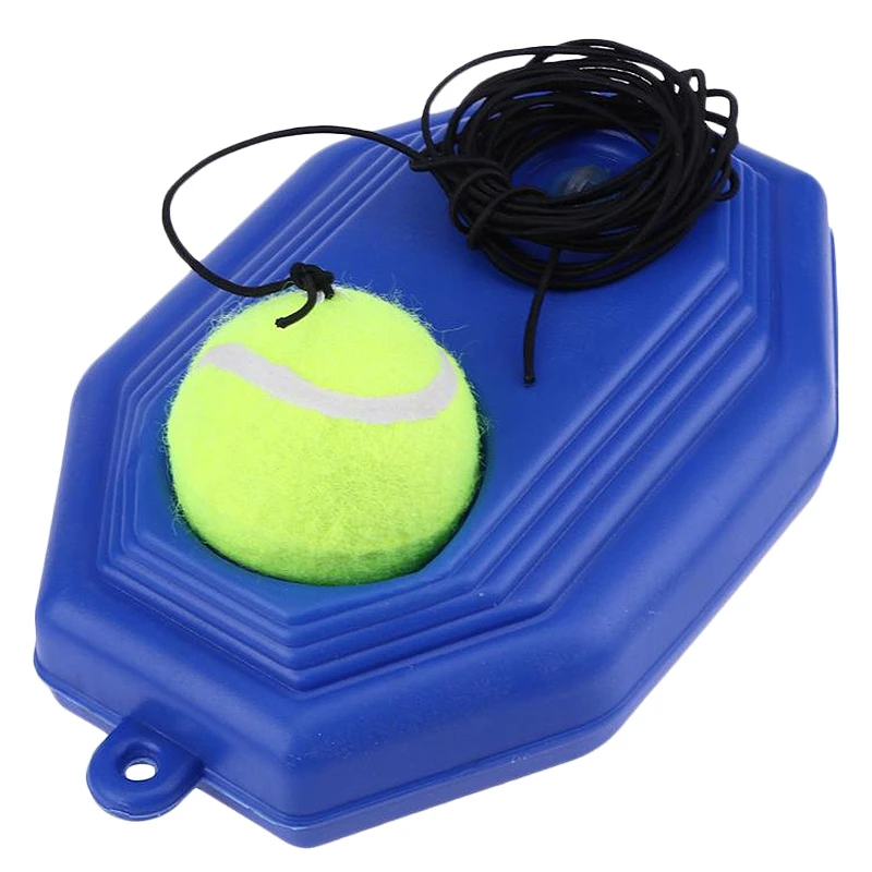 Одиночный Теннисный тренажер для самообучения, тренировочный инструмент для тенниса, упражнений, занятий теннисом, тренировочный