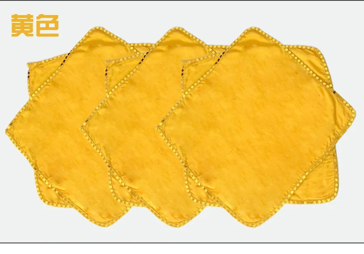 Хлопок шелк танец Сортировка тест платок цветок хлопчатобумажная ткань цветок как носовой платок Acyclic взрослых детей Northeast Errenz