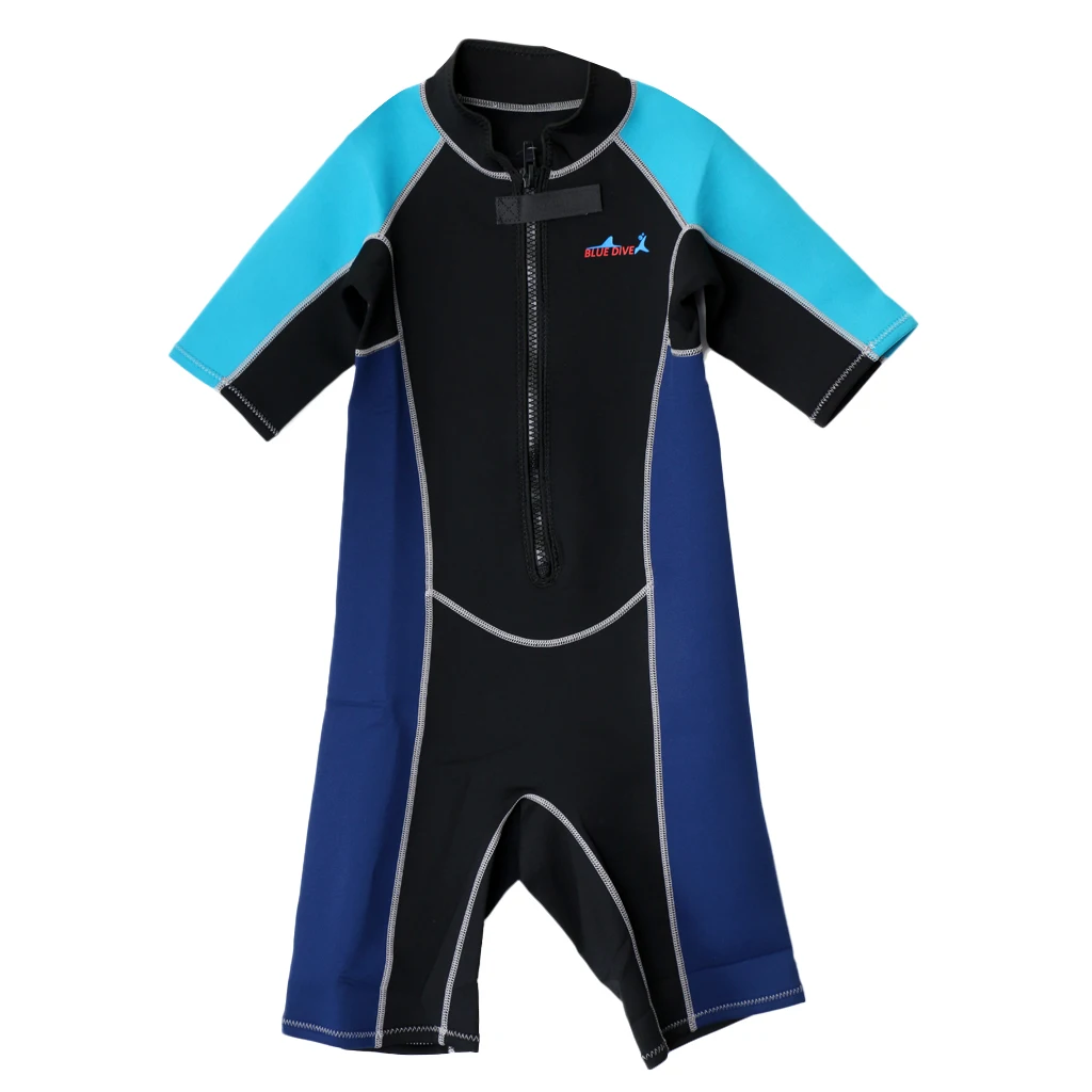

Unisex Shorty Wetsuit Smooth Skin Jumpsuits for kayaking Surfing Snorkeling