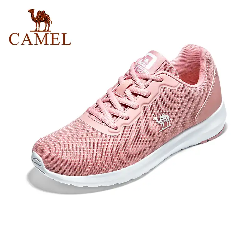 camel running shoes