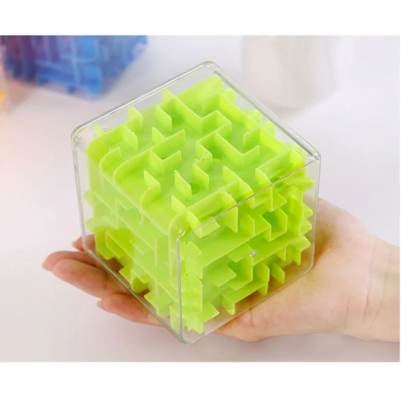 Grand Cube Labyrinthe 3D, Puzzle Cube, Jouet Stimulant Pour