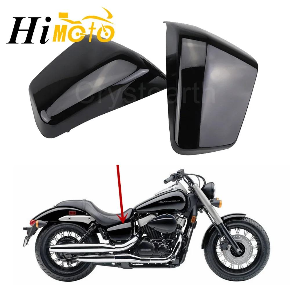 Motorcycle Battery Side Fairing Covers For Shadow Ace 750 Vt750 Vt750cd Vt400 2004 2011 2005 2006 2007 2008 2009 2010 Covers Ornamental Mouldings Aliexpress