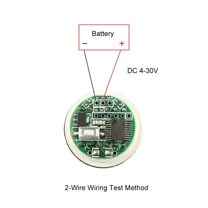 Цифровой индикатор напряжения батареи индикатор питания 2/3 провода DC 0-150V 12 V/24 V/60 V/96 V Электричество остается литий-свинцово-кислотный тестер батареи