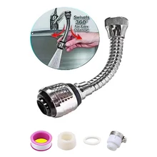 New Universal Faucet Extender 360° Rotatable Cold Hot Water 2 Modes High Pressure Faucet Extender Water Pipe Splash Proof