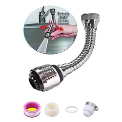 New Universal Faucet Extender 360° Rotatable Cold Hot Water 2 Modes High Pressure Faucet Extender Water Pipe Splash Proof
