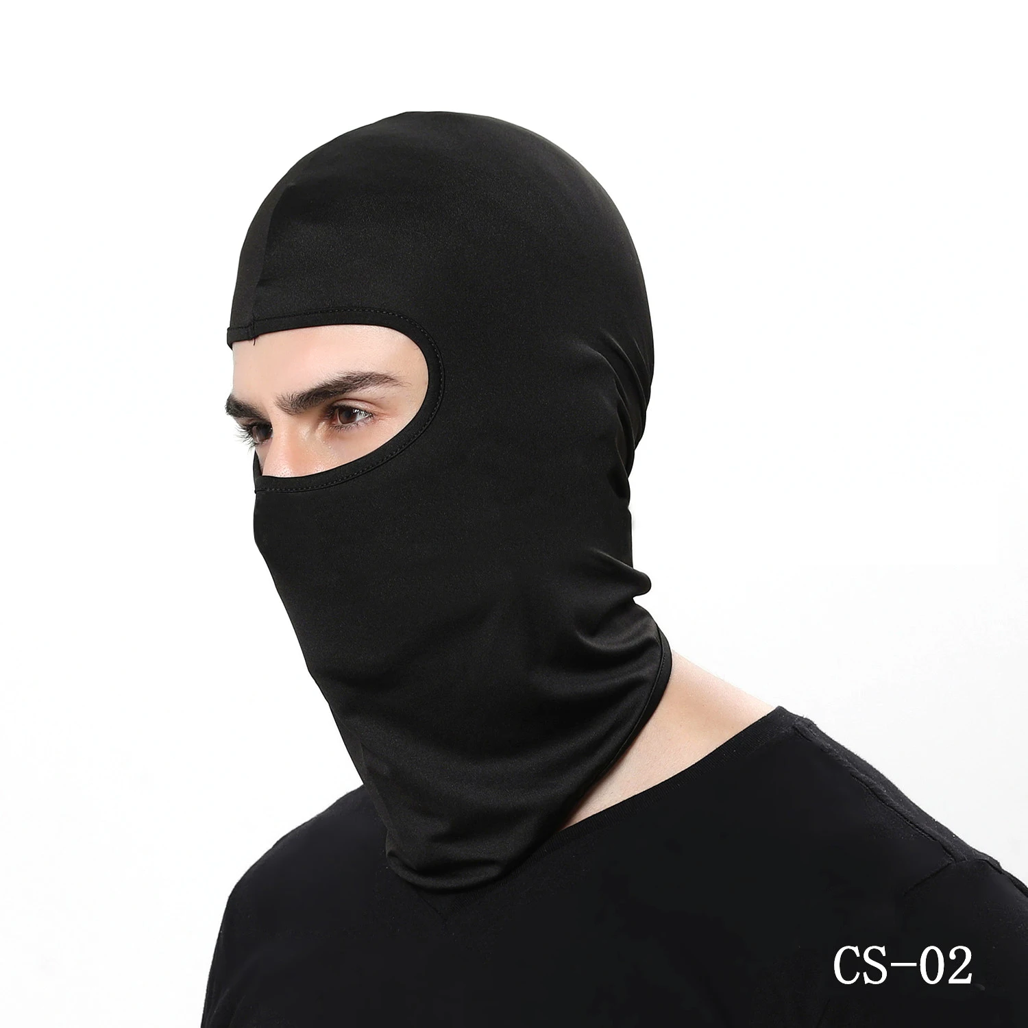 HEROBIKER Motorcycle Face Mask Balaclava Men Quick Dry Summer Motorcycle Masque Moto Helmet Scarf Skull Mask - Цвет: BF-02