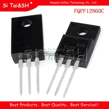 

10PCS FQPF12N60C TO-220F 12N60C 12N60 TO220 FQPF12N60 TO-220 new MOS FET transistor