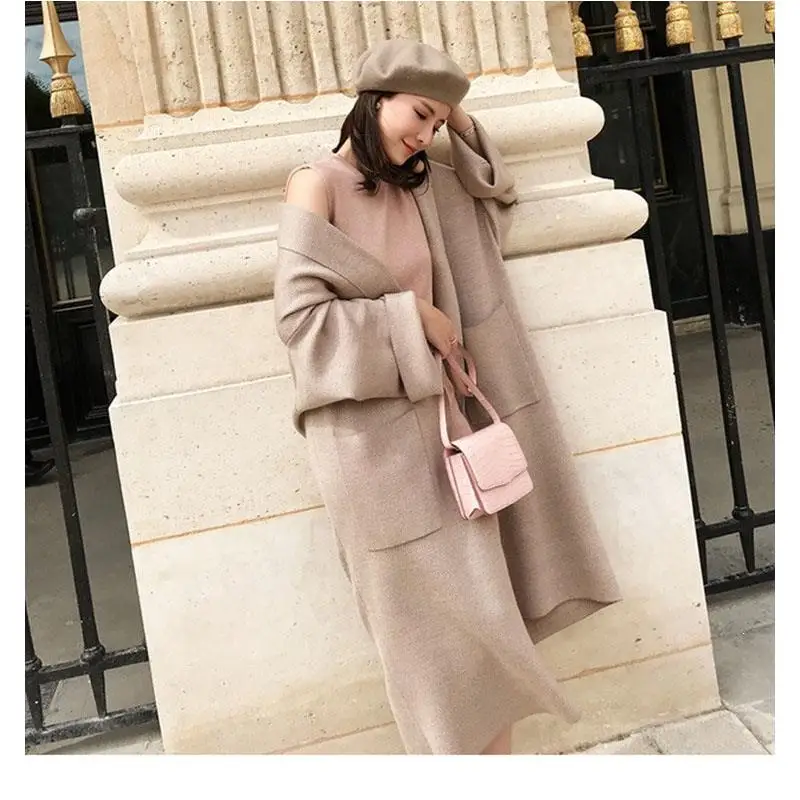 ^Cheap Women Elegant Coats Loose Knit Cardigan Sweater Cardigans Woolen Soft Knitting Coat ^Cheap Women Elegant Coats Loose Knit Cardigan Sweater Cardigans Woolen Soft Knitting Coat