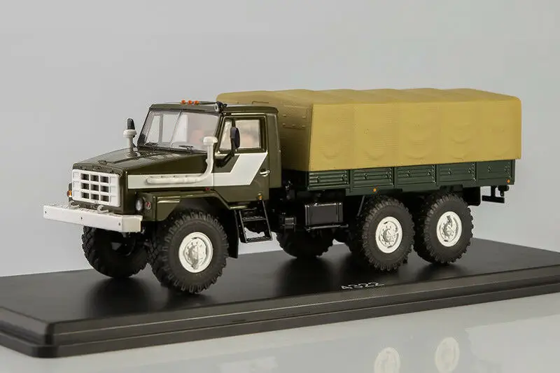 Start Scale Models 1:43 URAL 43223 6x6 board truck with tent SSM1221 USSR Diecast truck for collection