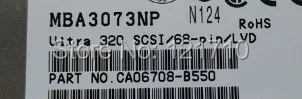 73G 15K SCSI 68pin MBA3073NP CA06708-B550