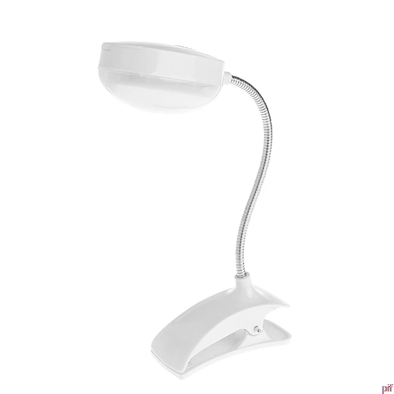 

Flexible Clip-on Table Lamp LED Clamp Reading Study Bed Laptop Desk Bright Light M2EF