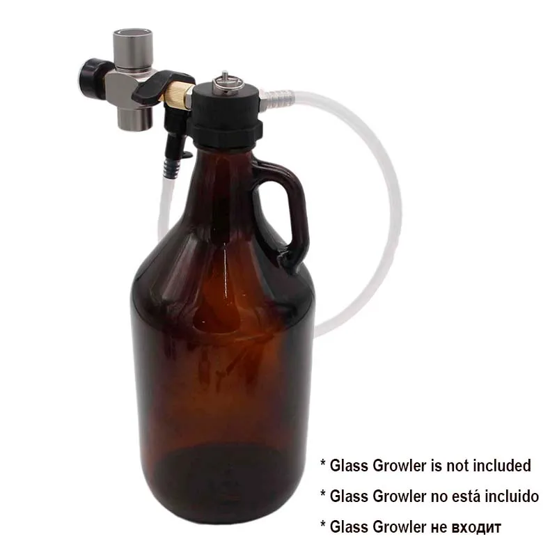 Growler Tap Kit Portable Growler Dispenser Homebrew Beer Kegging Equipment