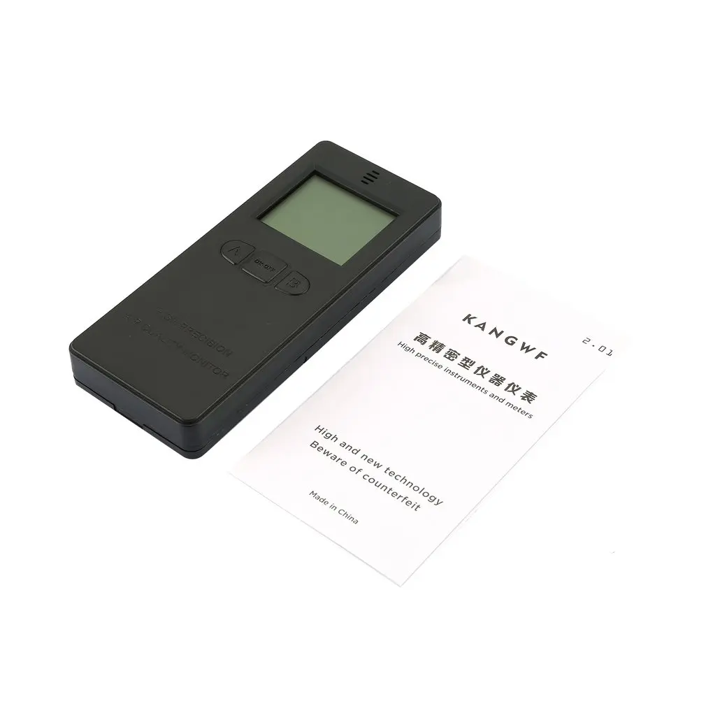 Портативный цифровой детектор формальдегида HCHO/TVOC газовый тестер AQI монитор качества воздуха анализатор измерительный инструмент скидка