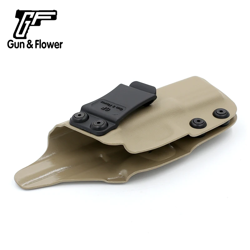 Пистолет и цветок Glock 19/23/32 Kydex кобура маскирующий песок цвет IWB K чехол для