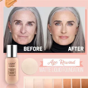

Long Lasting Matte Liquid Waterproof Concealer Moisturizing Foundation Cream Face Corrector Waterproof Make Up Base Cosmetic