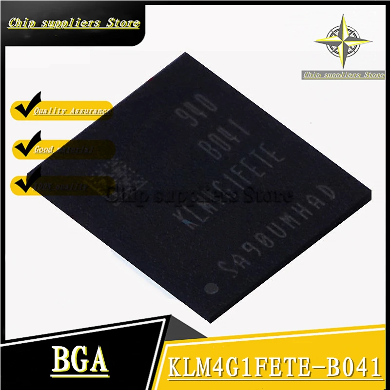 1 шт-10 шт // KLM4G1FETE-B041 BGA153 частицы памяти Nwe тонкие материалы 100% качество |