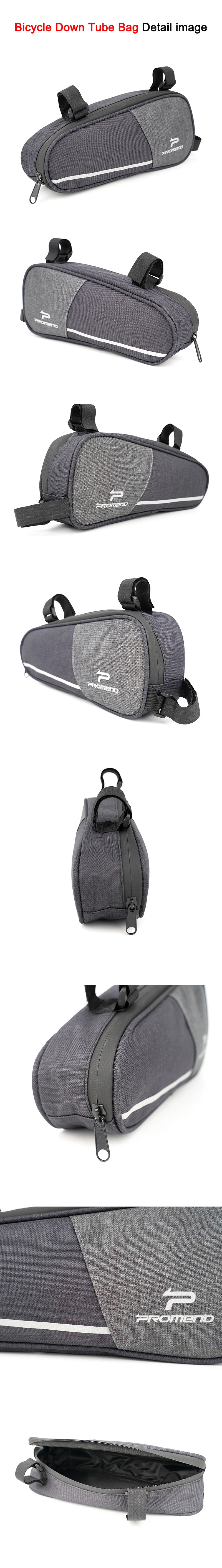 PROMEND велосипедная верхняя труба сумка/пуховая Труба Сумка водонепроницаемая велосипедная сумка треугольная сумка держатель рамы Аксессуары для велосипеда
