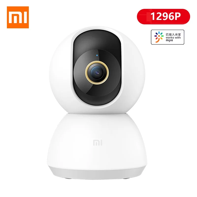 Xiaomi-cámara IP inteligente Mijia CCTV, 2K, 1296P, WiFi, 360, cámara web de vídeo, visión nocturna, detección de movimiento, Monitor de seguridad para bebés