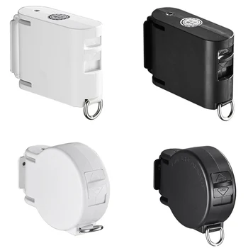 

Retractable Indoor Clothes Wall Hanger Magic Drying Rack Balcony Bathroom Invisible Clothesline Free Punching PTU Clothesline