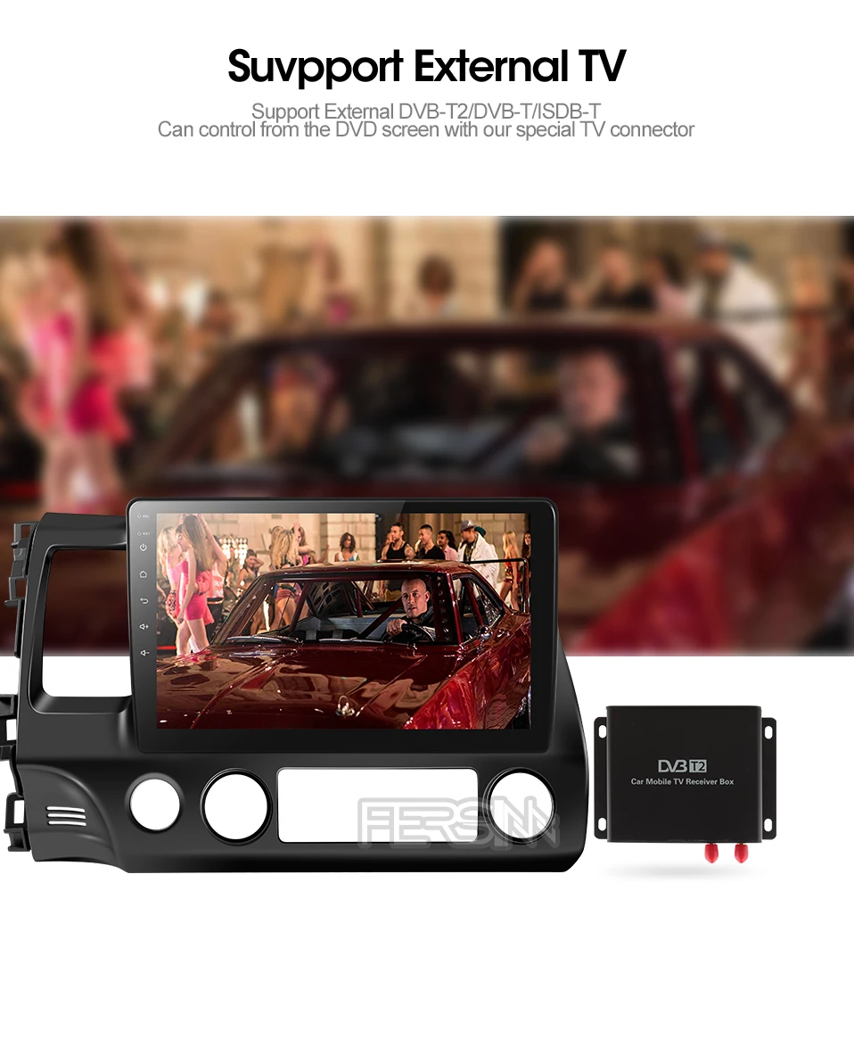 Автомобильный dvd gps плеер для honda civic 2006-2011 Автомобильный Радио Видео плеер gps навигация Стерео dvd PX6 android 9,0