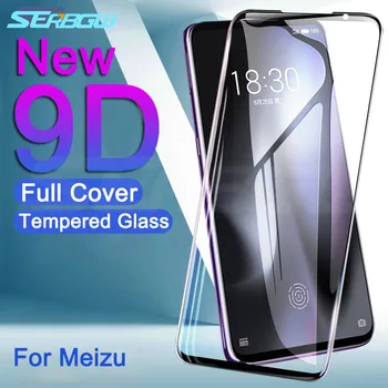 

9D Full Cover Tempered Glass For Meizu 16 th Plus 16X 16S 16XS Screen Protector For Meizu M8 X8 Note 8 9 Pro 7 Plus Safety Film