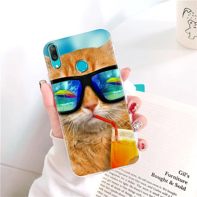 Case For Huawei Y7 Pro Case For HuaweiY7 Pro 2019 Y7 Prime 2018 Y7A Y7p Y 7 Soft TPU Phone Coque Fashion Phone Back Cover Funda B105
