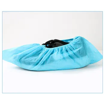 

50 Pairs Disposable Shoe Covers Boot Covers Nonslip Dustproof Onesize Fit Most for Home Lab Workplace Visiting