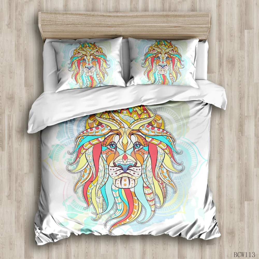 

Colorful and colorful Duvet Cover Sets custom Bed Linens Bedding Sets with Pillowcase king Size Bedclothes Comforter Covers
