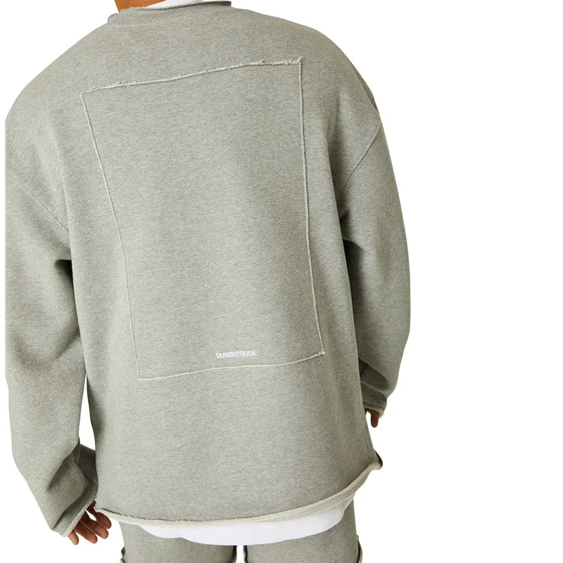 

Muscle Fitness Brothers New Style Spring and Autumn Sports Men Casual Training Running Loose and Plus-sized Pullover Long-sleeve