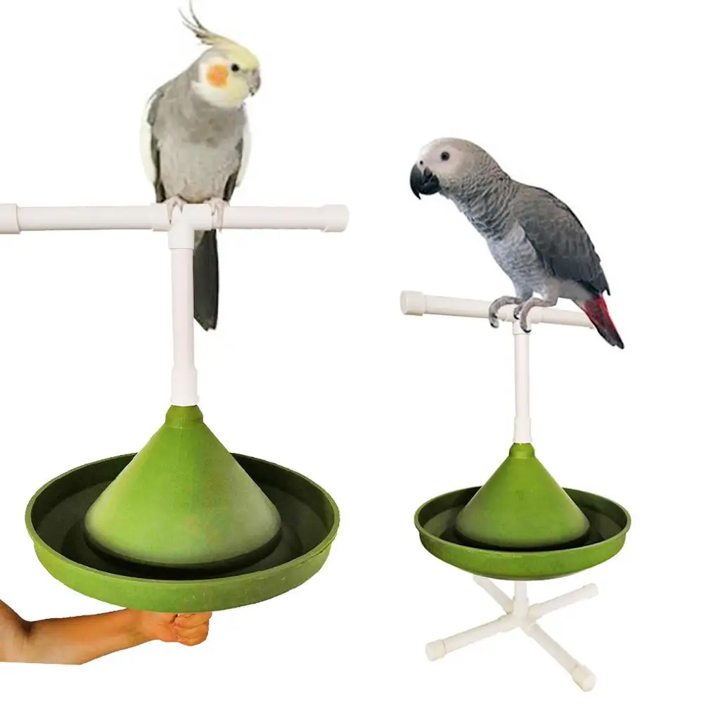 Многофункциональный попугай нашест для птиц кронштейн Большая пищевая чаша птица ванна бассейна различные комбинации попугай Ванна